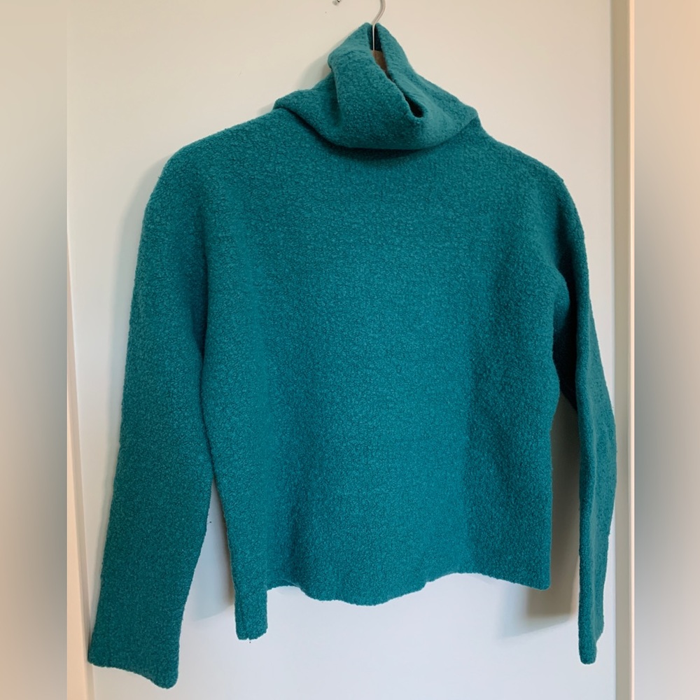 Eileen Fisher boucle sweater